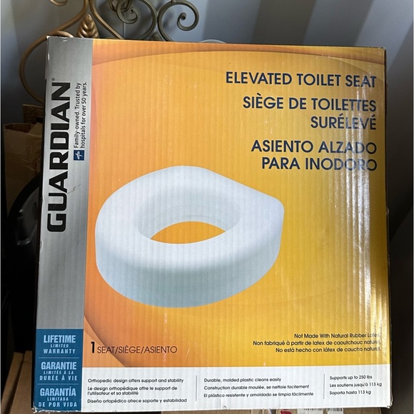 Elevated toilet Seat - Picture 1 of 6